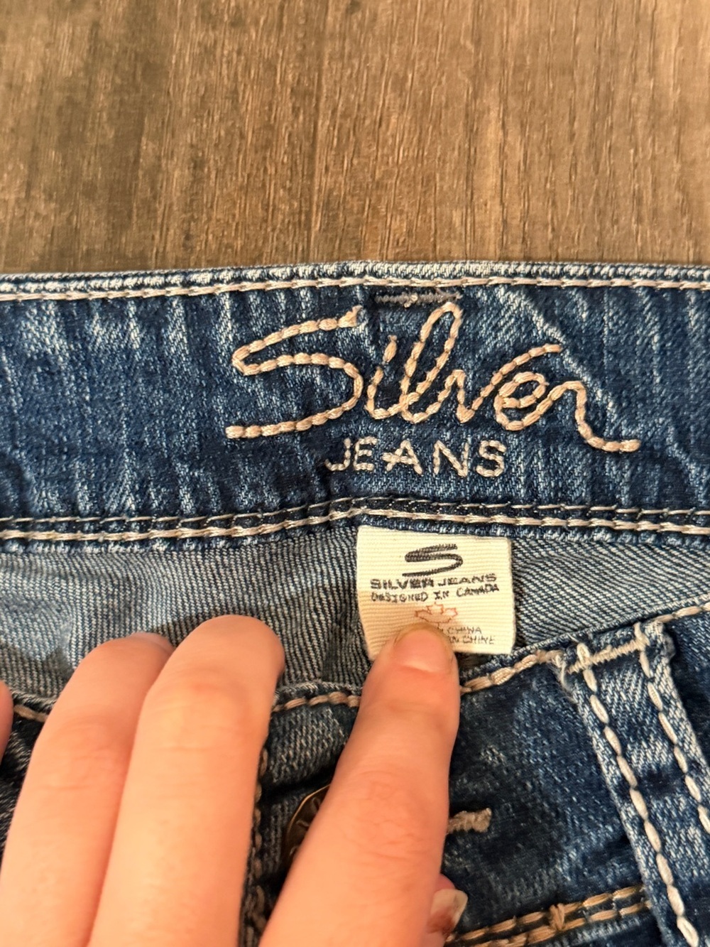 Silver Jeans Classic Women's Blue Denim Jeans - Picture 7 of 9